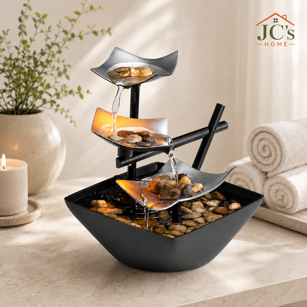 3-Tier Indoor Tabletop Water Fountain