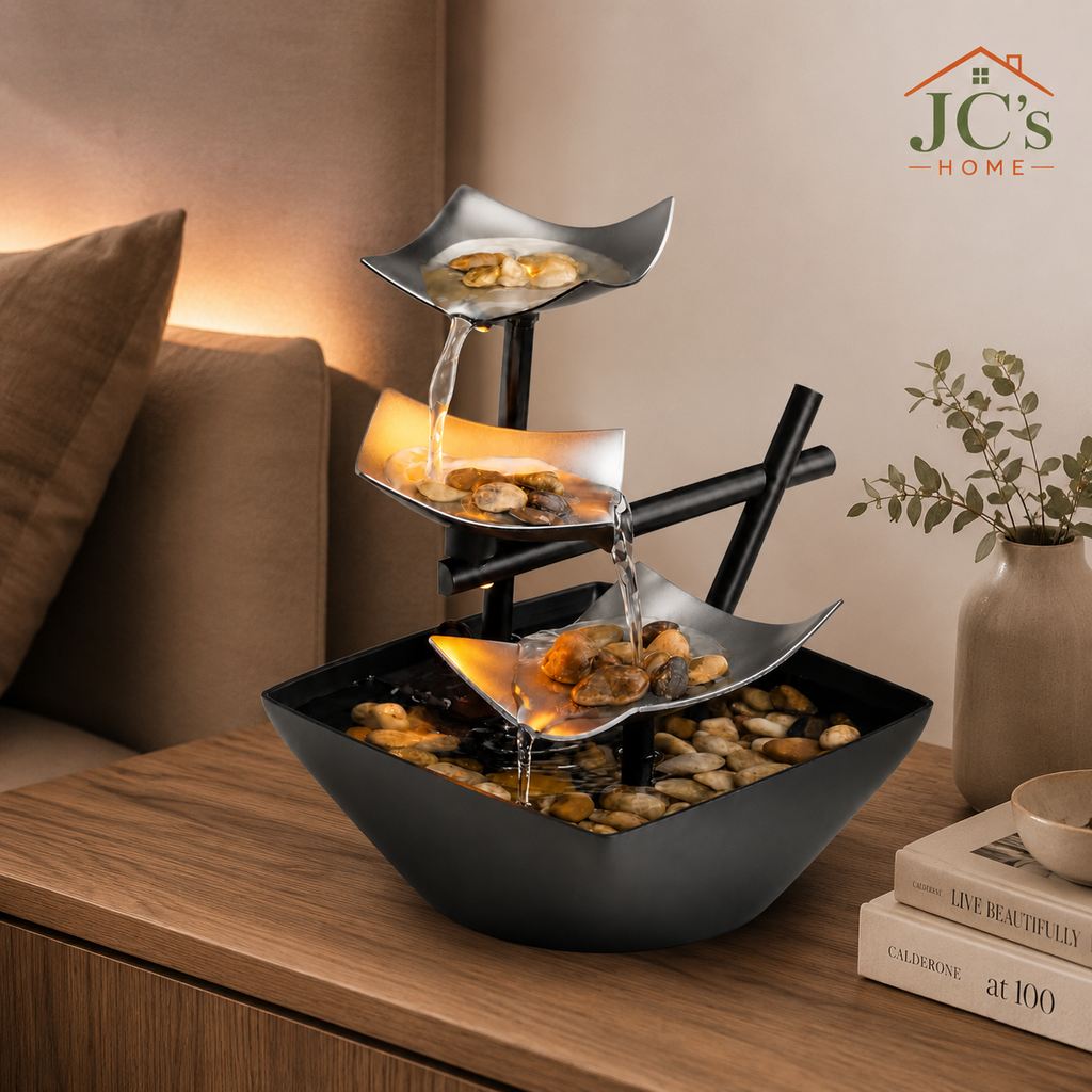 3-Tier Indoor Tabletop Water Fountain